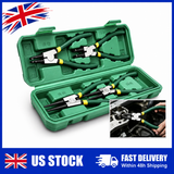 Professional 7" Snap Ring Pliers Kit 4-Piece Internal External Retaining Ring Set
