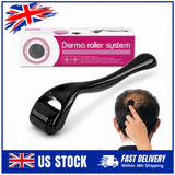 Professional 0.50mm Titanium Derma Roller for Beard & Hair Care
