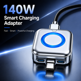 140W USB Fast Charger with Intelligent Auto Cut-Off