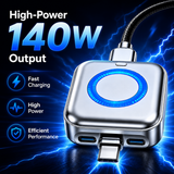 140W USB Fast Charger with Intelligent Auto Cut-Off
