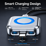 140W USB Fast Charger with Intelligent Auto Cut-Off
