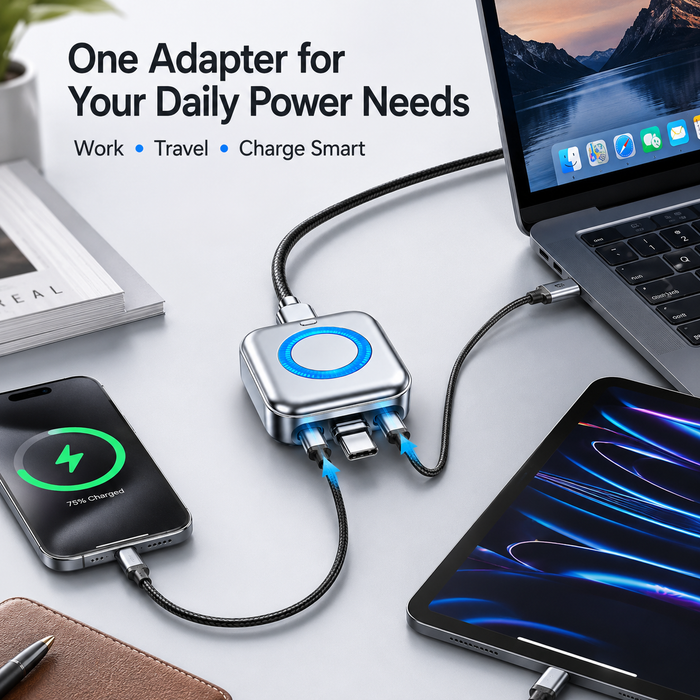140W USB Fast Charger with Intelligent Auto Cut-Off