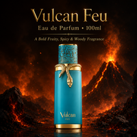 Vulcan Feu Men's Perfume 3.4 fl oz Long-Lasting EDP