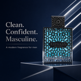 Rayhaan Aquatica Men's Eau de Parfum 3.4 oz Fresh Scent