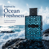 Rayhaan Aquatica Men's Eau de Parfum 3.4 oz Fresh Scent