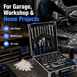 Professional 909PCS Tool Kit with Rolling Storage Case
