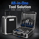 Professional 909PCS Tool Kit with Rolling Storage Case