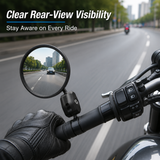 Adjustable Bicycle Rear View Mirrors Bar End Cycling Mirror Set