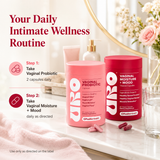 URO Vaginal Probiotics & Moisture Support Supplement Bundle 60ct