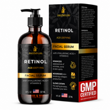 InstaSkincare Anti-aging Retinol Face Serum Vitamin C, A, E Hyaluronic Acid 8oz