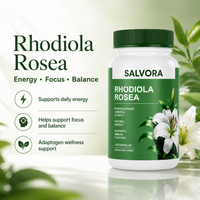 Viraelia Rhodiola Rosea Adaptogen Support Capsules