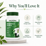Viraelia Rhodiola Rosea Adaptogen Support Capsules