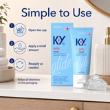 K-Y Water-Based Personal Lubricant Jelly 4 oz Tube
