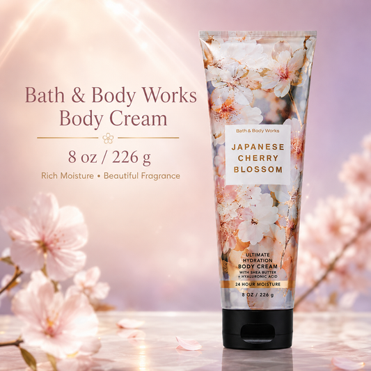 Bath & Body Works Moisturizing Body Cream Lotion 8 oz