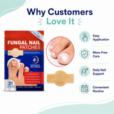Viraelia Overnight Toenail Care Treatment Patches