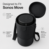 Sonos Move Speaker Storage Case Portable Travel Organizer