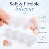 Soft Silicone Toe Straightener Spacer for Hallux Valgus