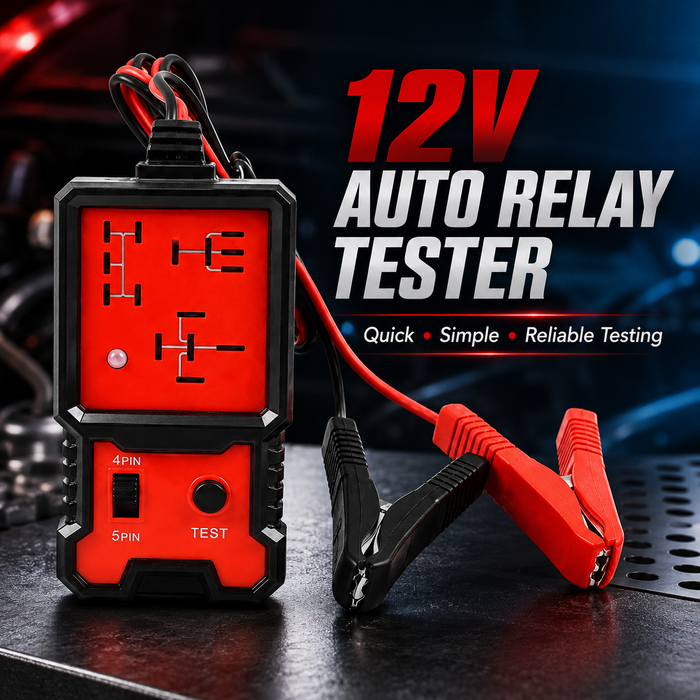 Handheld 12V Car Relay Tester Diagnostic Tool for Auto Relays