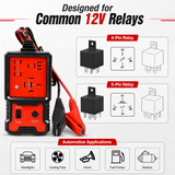 Handheld 12V Car Relay Tester Diagnostic Tool for Auto Relays