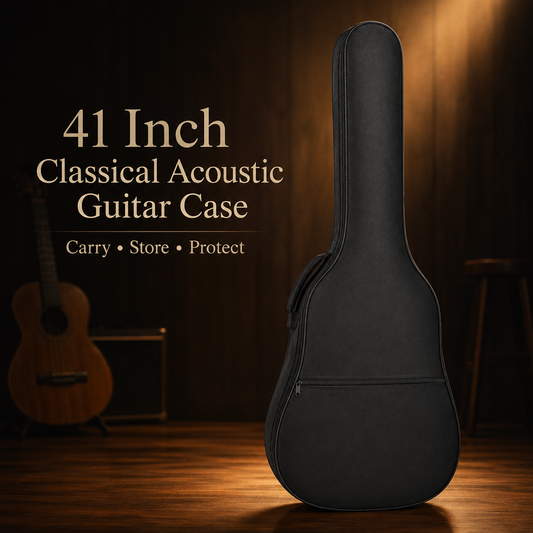 Waterproof 41 Inch Guitar Gig Bag for Classical & Acoustic Guitars