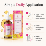 Viraelia Pure Cyperus Rotundus Post Hair Removal Oil