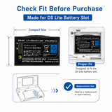 Replacement Battery for Nintendo DS Lite 2000mAh Repair Kit