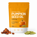 Pumpkin Seed Oil 1000mg + Saw Palmetto | 300 Softgels
