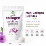 Collagen Peptides Powder Multi Hydrolyzed  2LB Types I II III V X