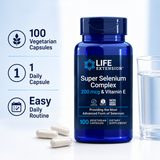 Life Extension Selenium & Vitamin E Antioxidant Formula 100 Capsules