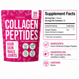 Collagen Peptides Powder 10oz Grass Fed Protein