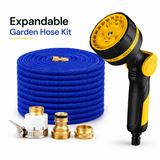 Deluxe Expandable Garden Hose 25ft 50ft 100ft Heavy Duty Flexible Water Hose