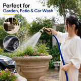 Deluxe Expandable Garden Hose 25ft 50ft 100ft Heavy Duty Flexible Water Hose