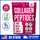 Unflavored Collagen Peptides Powder 10oz Grass Fed Protein