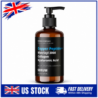 Copper Peptide Anti-Aging Serum 4oz with Matrixyl 3000 & Hyaluronic Acid