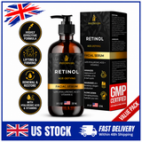 InstaSkincare Anti-aging Retinol Face Serum Vitamin C, A, E Hyaluronic Acid 8oz