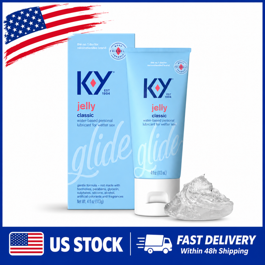 K-Y Water-Based Personal Lubricant Jelly 4 oz Tube