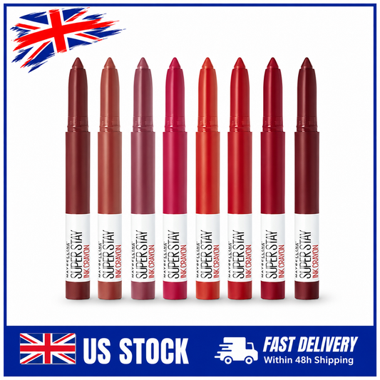 Maybelline Super Stay Ink Crayon Lipstick Duo You Choose Shades