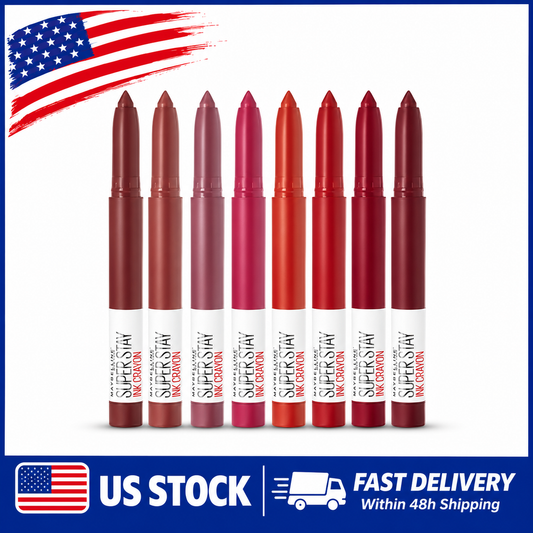 Maybelline Super Stay Ink Crayon Lipstick Duo You Choose Shades