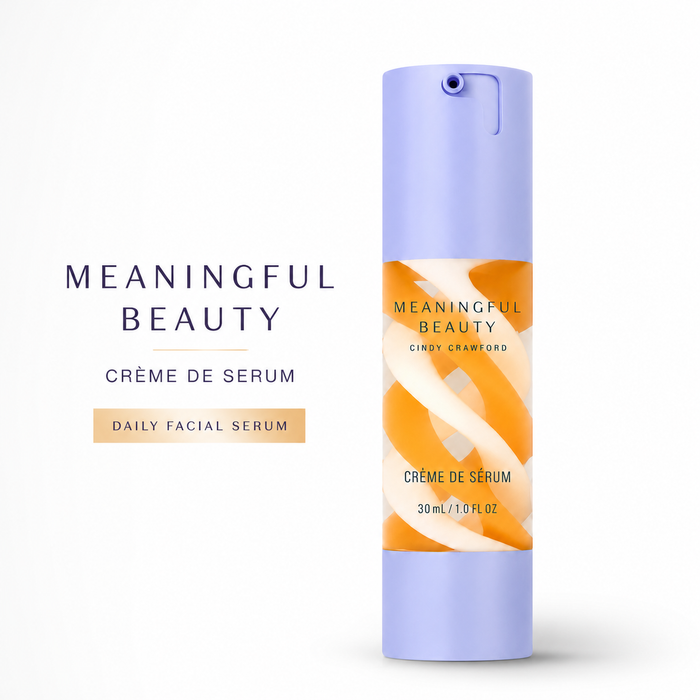 Cindy Crawford  Beauty Crème de Serum 2-Pack Daily Face Moisturizer