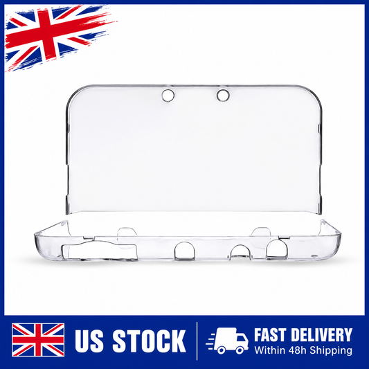 Crystal Clear Hard Cover for Nintendo 3DS XL & LL Console