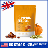 Pumpkin Seed Oil 1000mg Herbal Supplement 300 Softgels