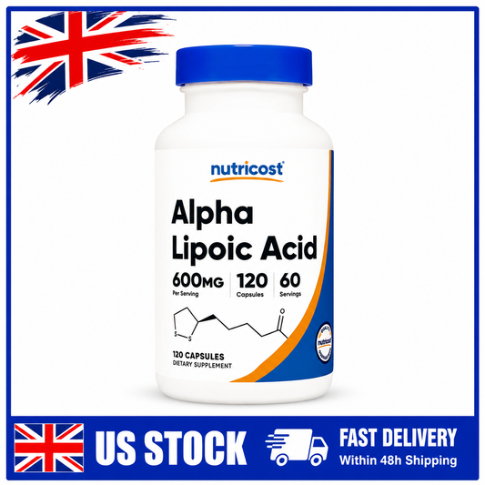 High Potency R-Alpha Lipoic Acid 600mg - 120 Softgels