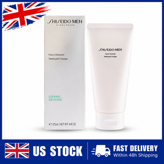 Shiseido Men Deep Cleansing Face Wash 4.8 oz Full Size