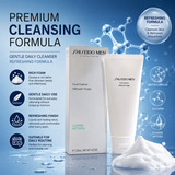 Shiseido Men Deep Cleansing Face Wash 4.8 oz Full Size
