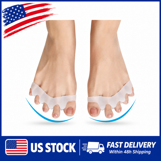 Soft Silicone Toe Straightener Spacer for Hallux Valgus