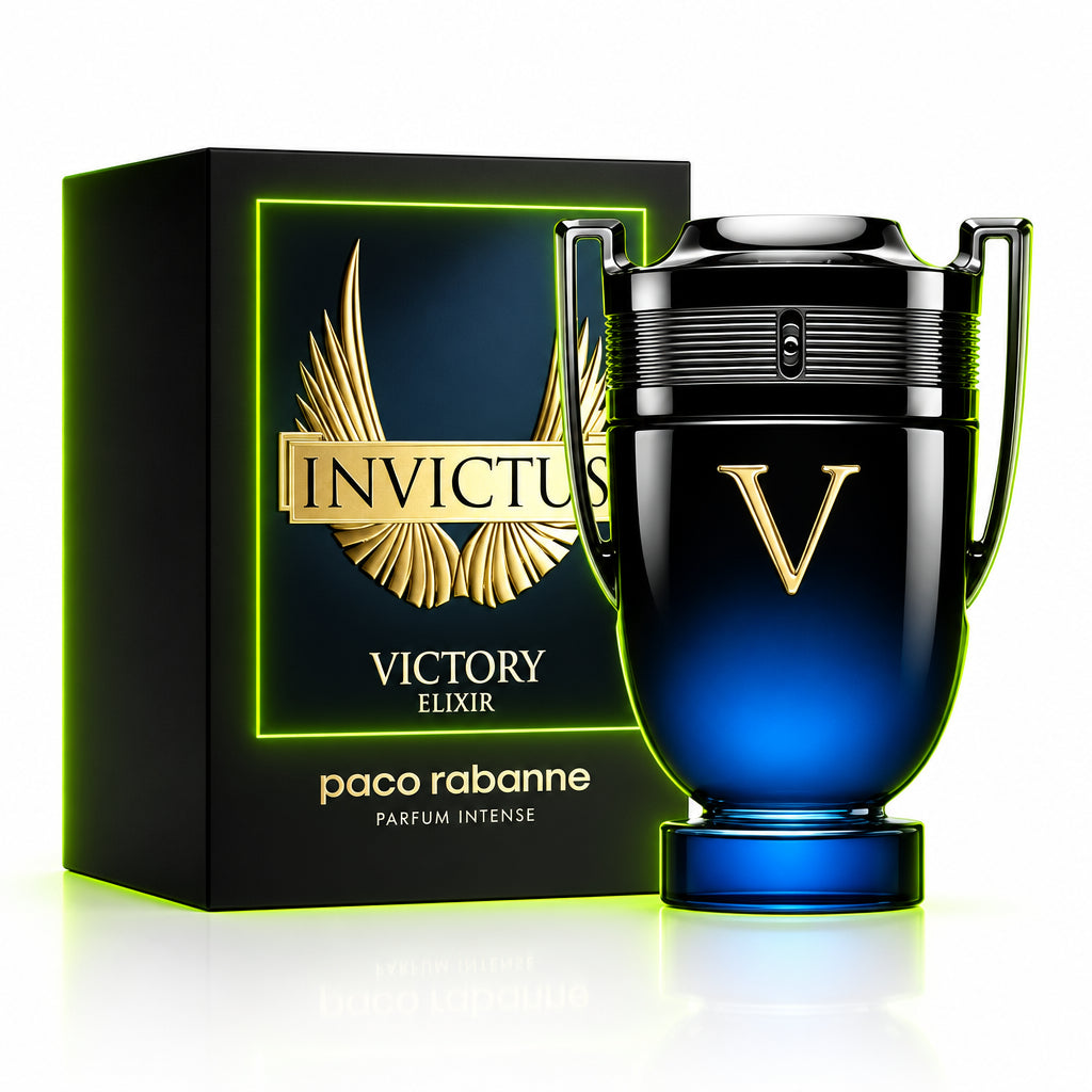 Paco Rabanne Invictus Victory Elixir Parfum for Men – 3.4 oz / 100ml