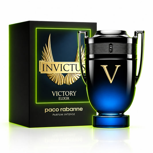 Paco Rabanne Invictus Victory Elixir Parfum for Men – 3.4 oz / 100ml