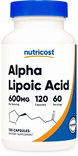 Nutricost Alpha Lipoic Acid 600mg  120 Caps