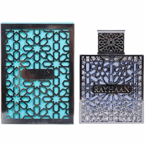 Rayhaan Aquatica Men's Eau de Parfum 3.4 oz Fresh Scent