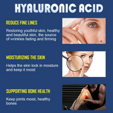 Hyaluronic Acid Anti Aging Hydrating 60 Capsules for Wrinkles - Joint Health